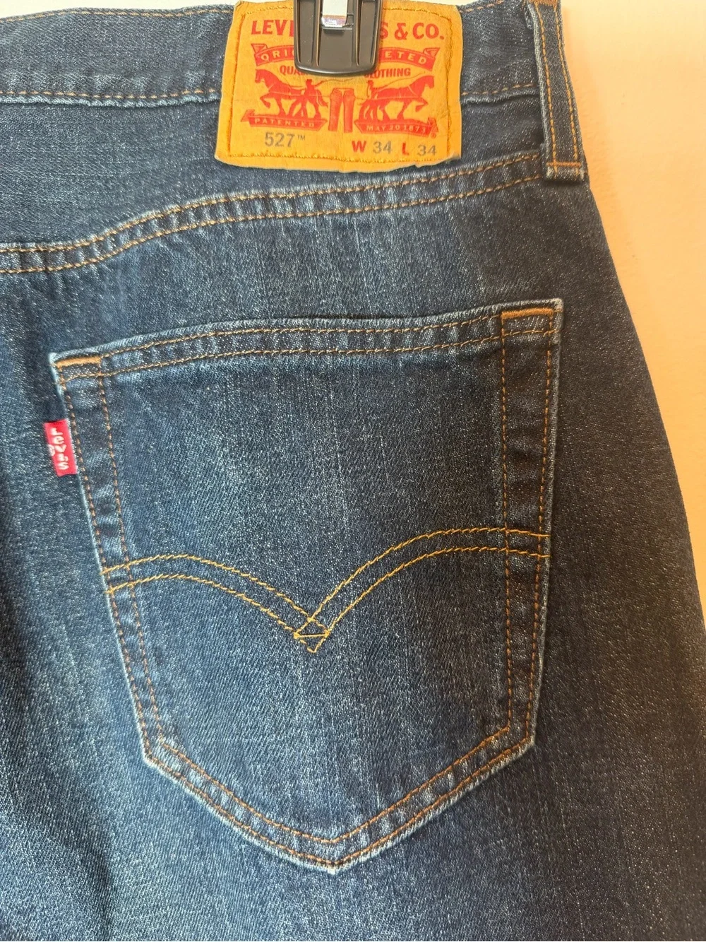 ​Levi's 527 Slim Bootcut Men's Jeans Size 34x32 Medium/Dark Wash
